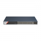 981586 - Hikvision DS-3E1528HP-SI-24P2T2F Smart Managed Switch 24 x PoE+ Gigabit 370W+ 2x Gigabit 2x SFP Uplink